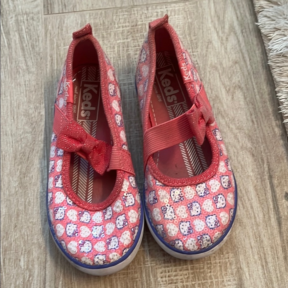 Keds Kids' Red Patterned Shoes